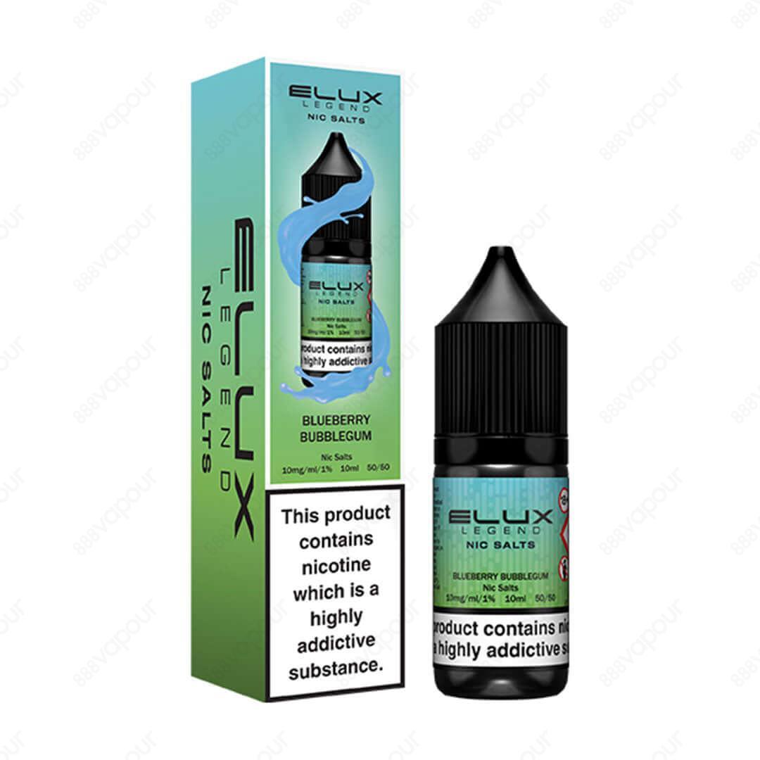 Elux Legend Blueberry Bubblegum 10ml Nicotine Salt E-Liquid