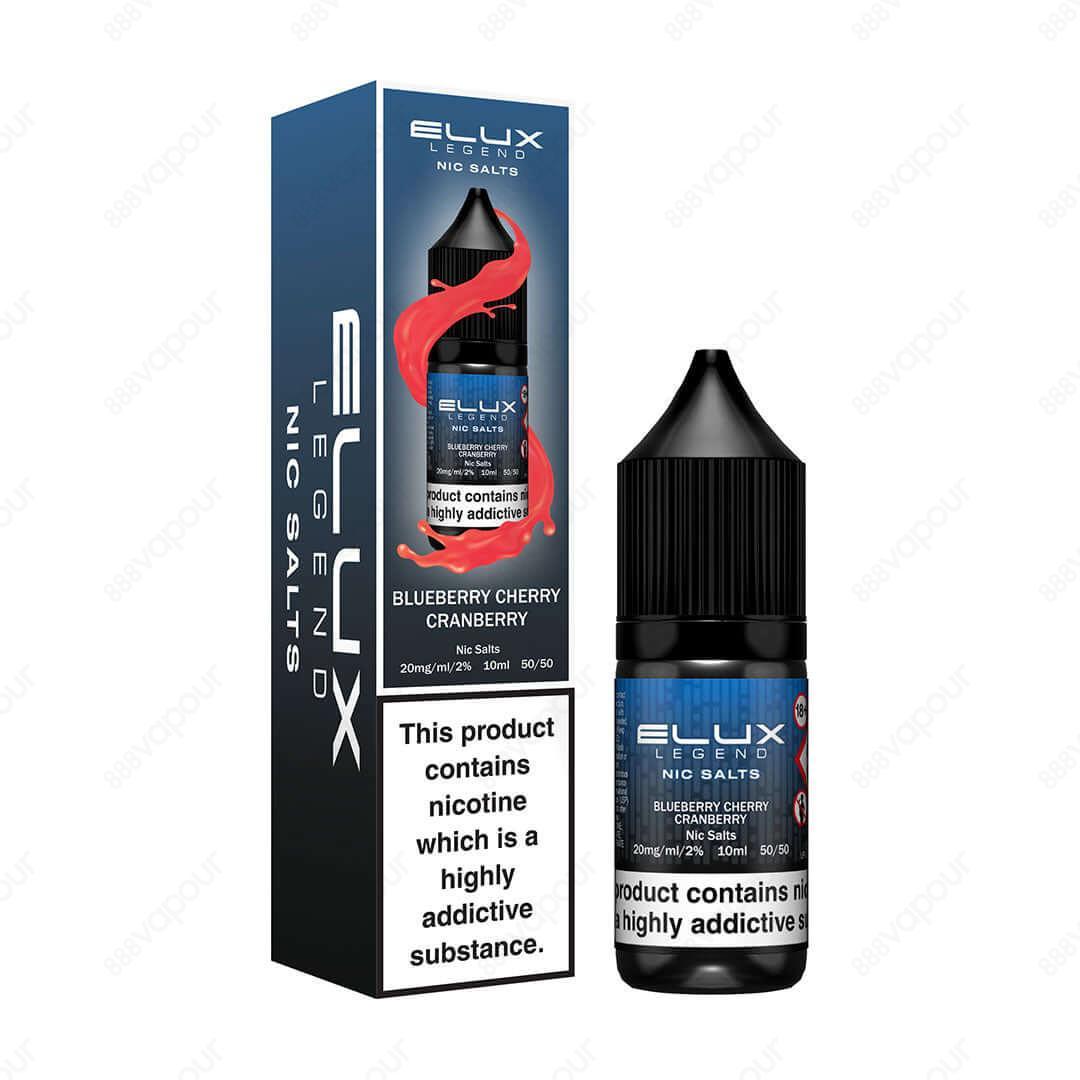 Elux Legend Blueberry Cherry Cranberry 10ml Nicotine Salt E-Liquid