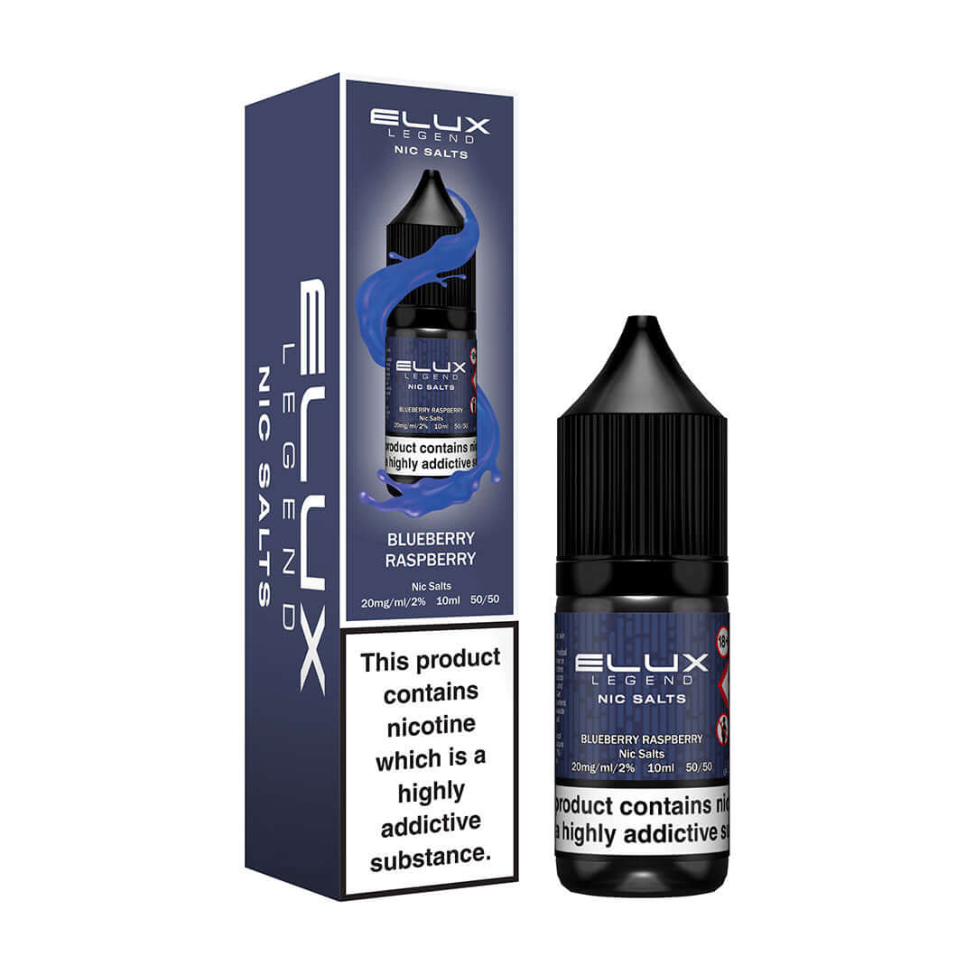 Elux Legend Bar Salts Blueberry Raspberry 20mg Nicotine Salt E-Liquid