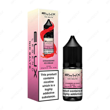 Elux Legend Strawberry Ice Cream 10ml Nicotine Salt E-Liquid