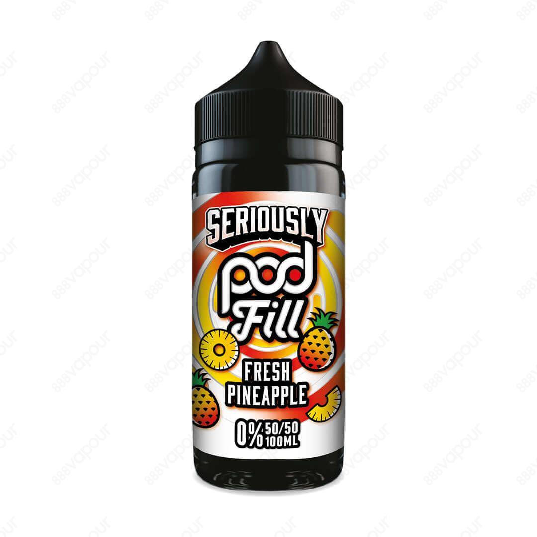 Doozy Vape Co Seriously Pod Fill Fresh Pineapple 100ml Shortfill E-Liquid