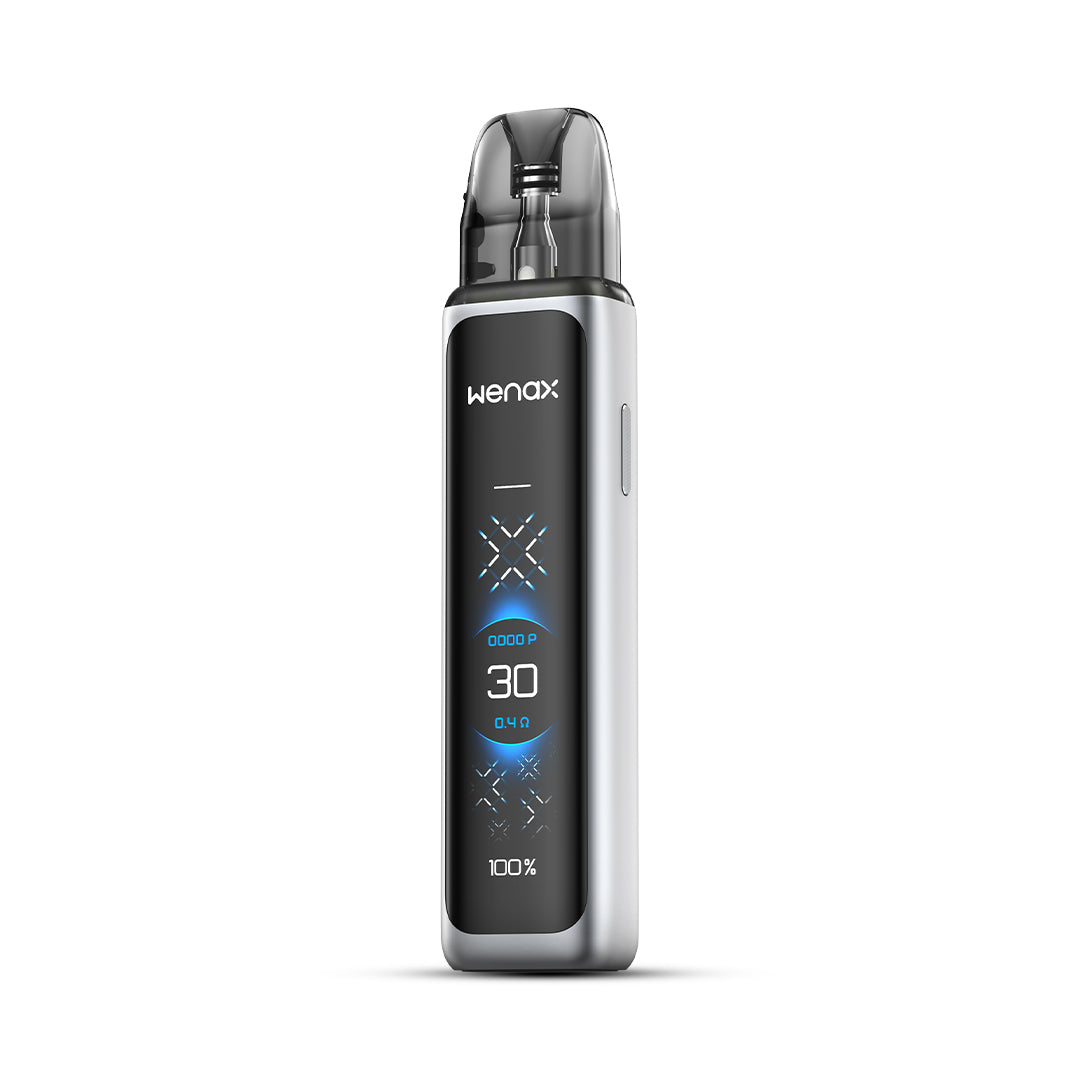 Frosted Silver GeekVape Wenax Q Ultra Pod Kit