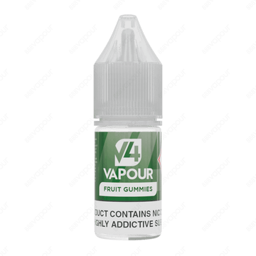 V4 Vapour Fruit Gummies 0mg Freebase 10ml E-Liquid