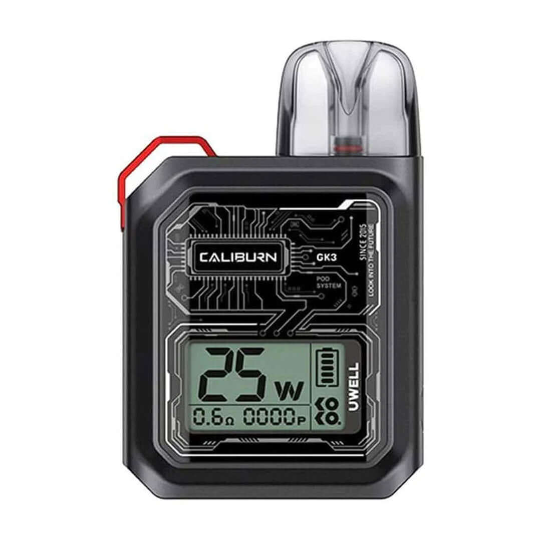 Black UWELL Caliburn GK3 Pod Kit
