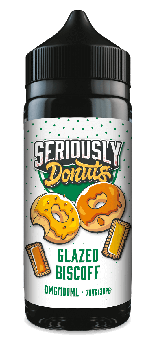 Doozy Vape Co Seriously Donuts Glazed Biscoff 100ml Shortfill E-Liquid