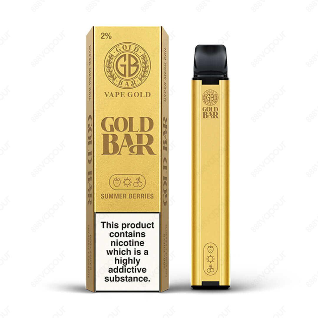 Gold Bar Summer Berries Disposable Vape Kit