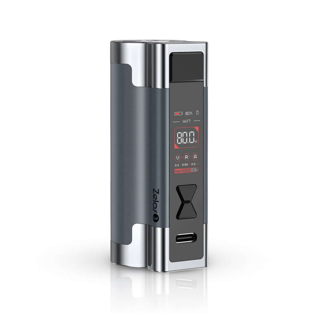 Gunmetal Aspire Zelos 3 80W Mod