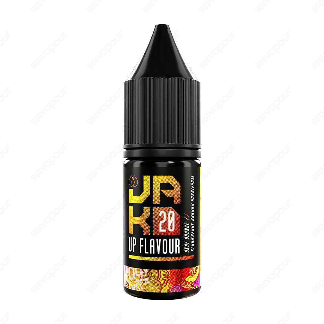 JAKD Okay Orange Strawberry Banana Bubblegum 20mg Nicotine Salt E-Liquid