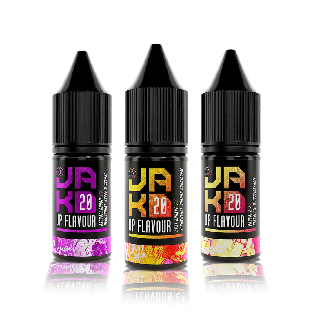 Group image of JAKD 10ml Nicotine Salt E-Liquid