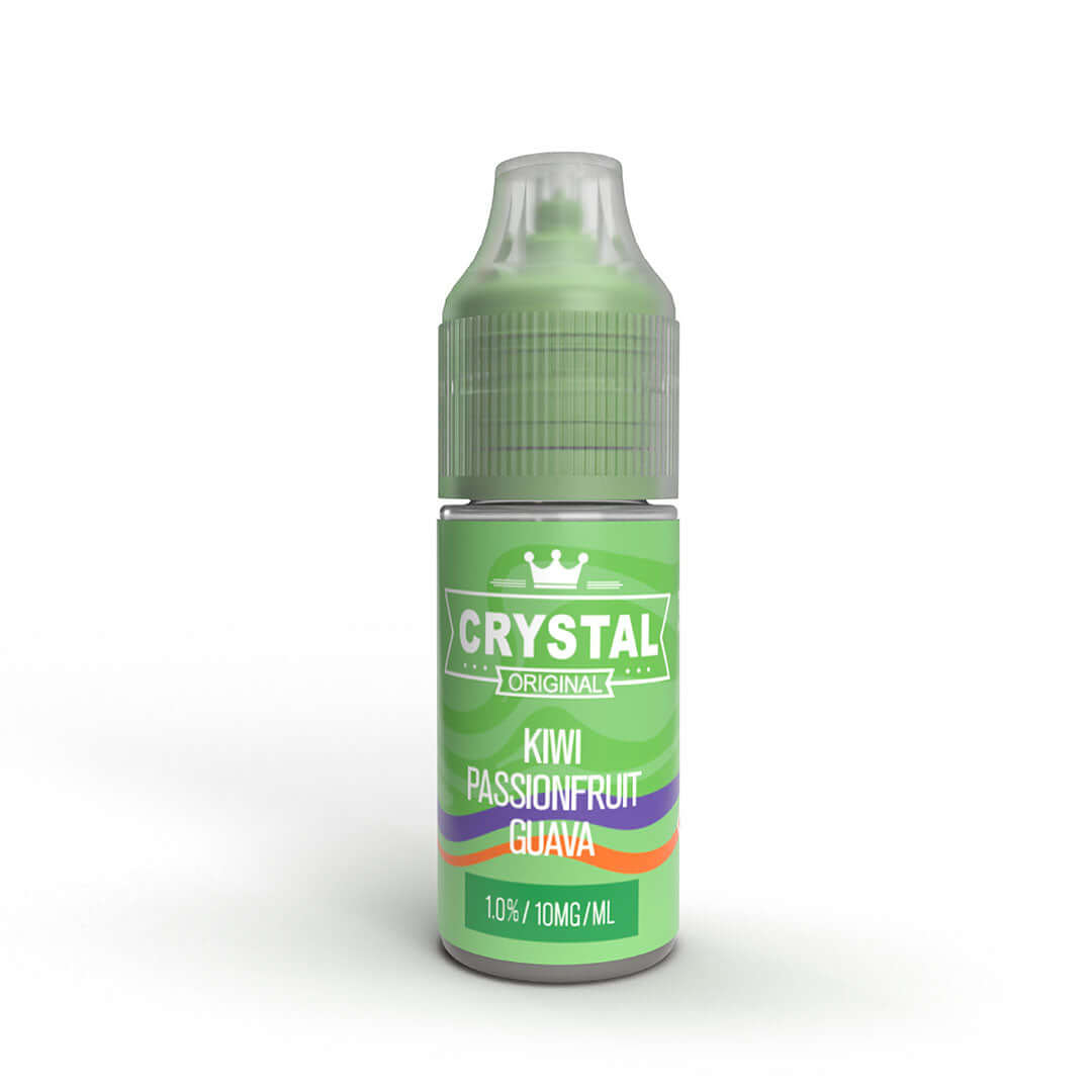 SKE Crystal Bar Salts Kiwi Passionfruit Guava 10mg Nicotine Salt E-Liquid
