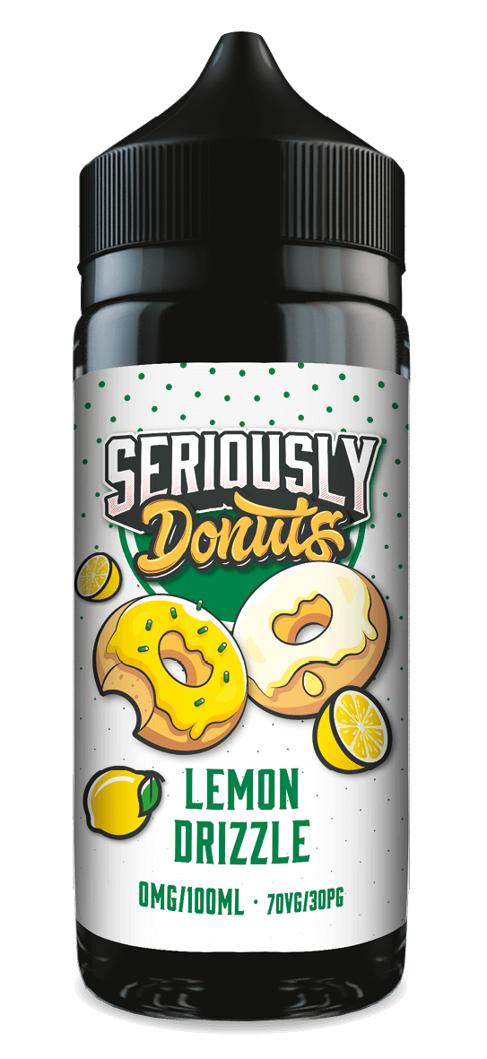 Doozy Vape Co Seriously Donuts Lemon Drizzle 100ml Shortfill E-Liquid