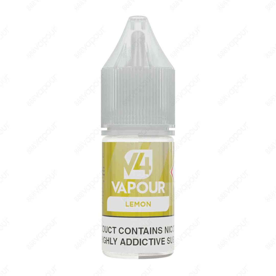 V4 Vapour Lemon 0mg Freebase 10ml E-Liquid