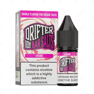 Drifter Bar Salts Lychee 10mg Nicotine Salt E-Liquid