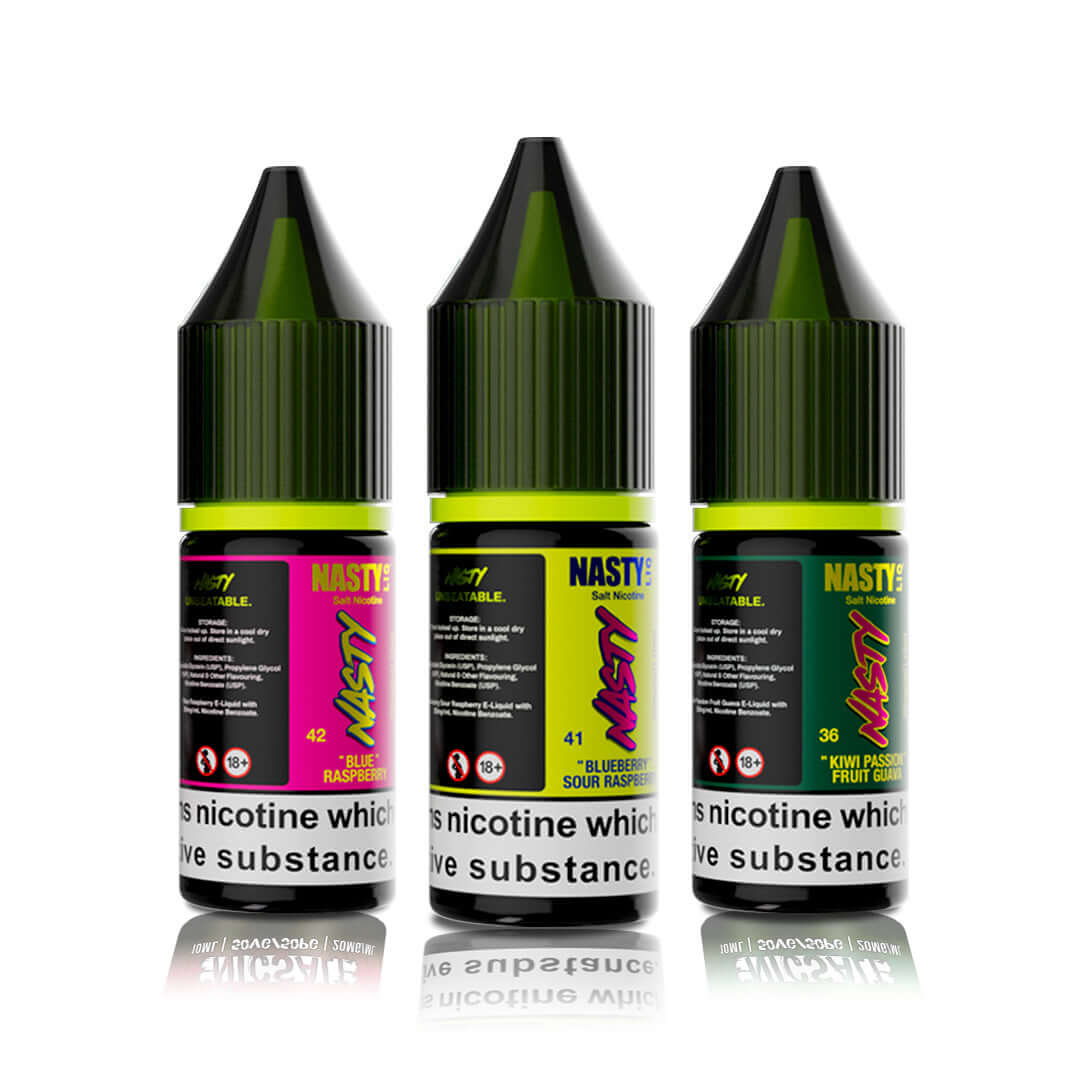 NASTY Liq Salts - 4 for 10 | FREE UK DELIVERY 888 Vapour NASTY Liq Salts - 4 for 10 | FREE UK DELIVERY 888 Vapour