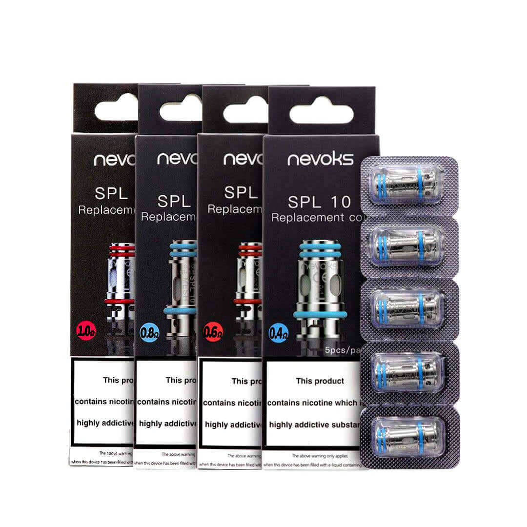 Nevoks SPL10 Replacement Coils 5 Pack 888 Vapour Nevoks SPL10 Replacement Coils 5 Pack 888 Vapour