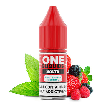 One ELiquids Fruity Berry Menthol 10ml Nicotine Salt E-Liquid