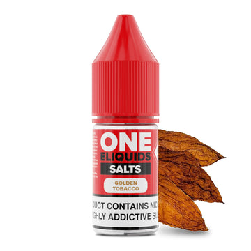 One ELiquids Golden Tobacco 10ml Nicotine Salt E-Liquid