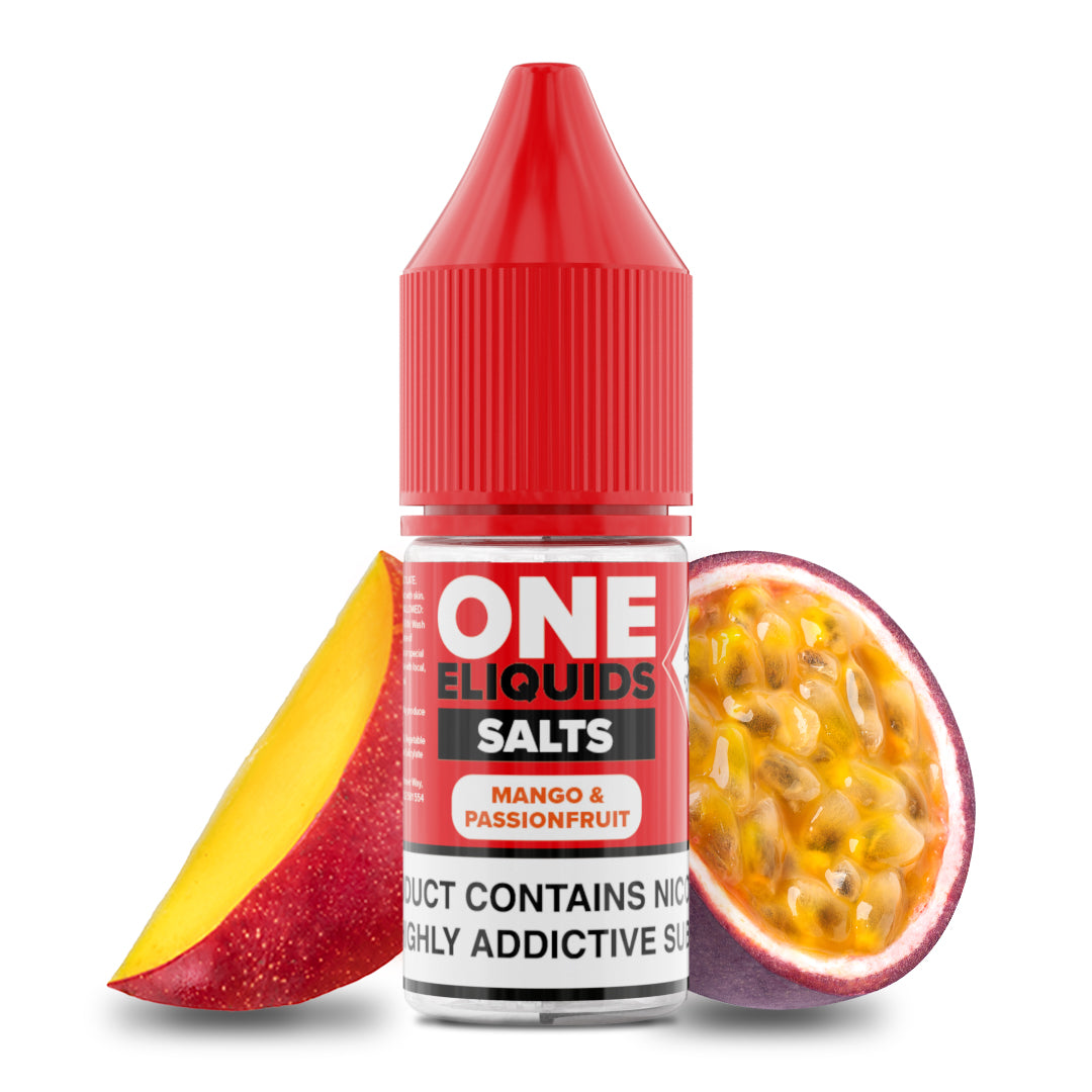 One ELiquids Mango & Passionfruit 10ml Nicotine Salt E-Liquid