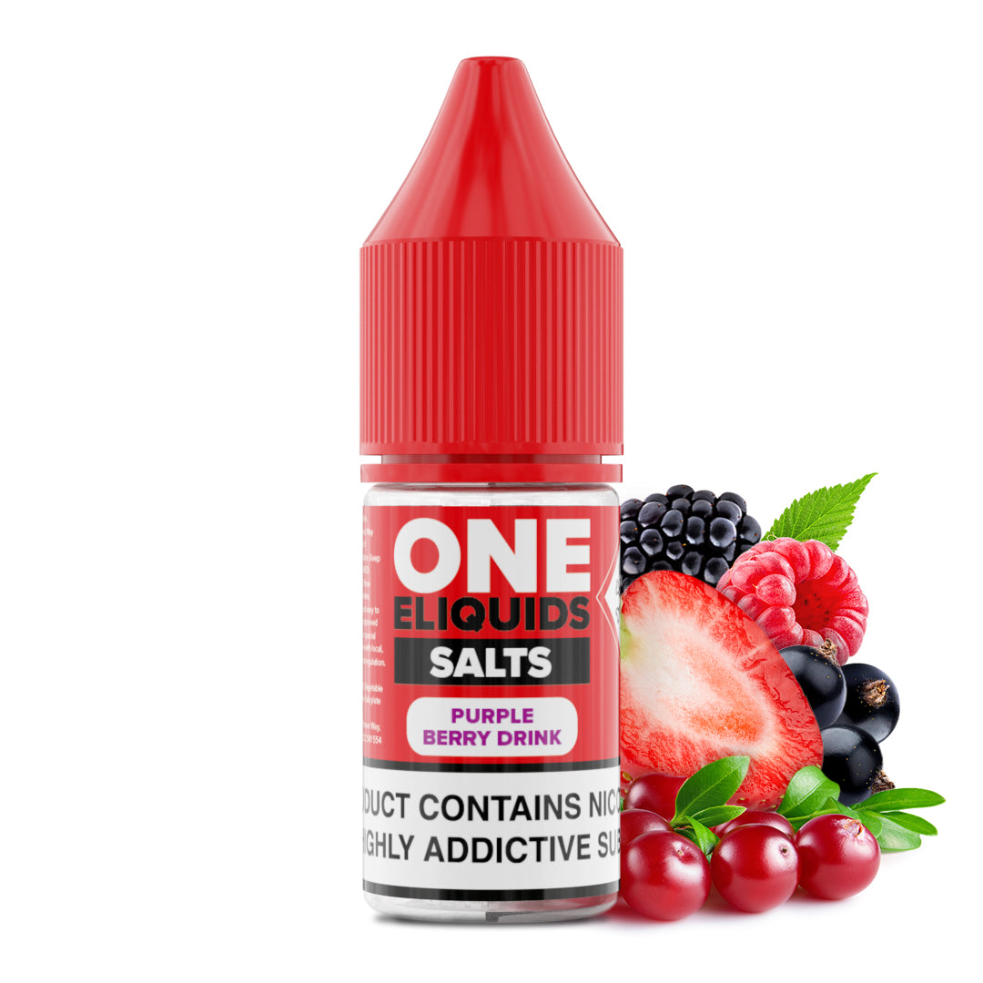 One ELiquids Purple Berry Drink 10ml Nicotine Salt E-Liquid