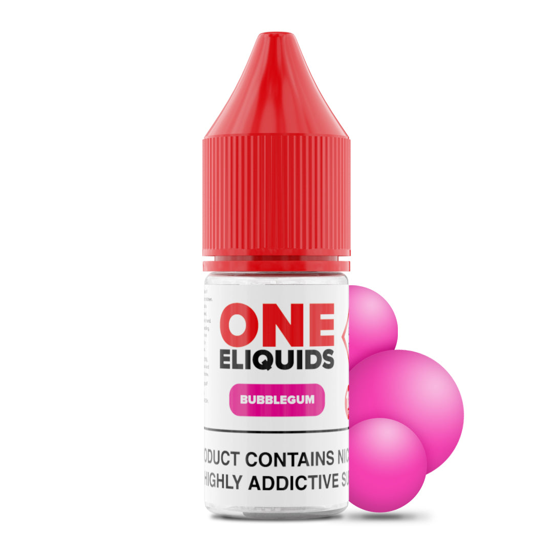 One ELiquids Bubblegum 10ml Freebase E-Liquid