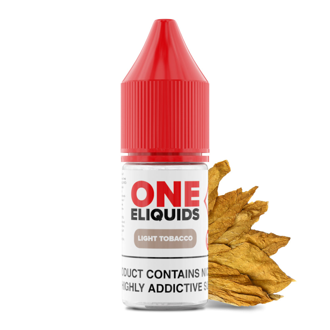 One ELiquids Light Tobacco 10ml Freebase E-Liquid