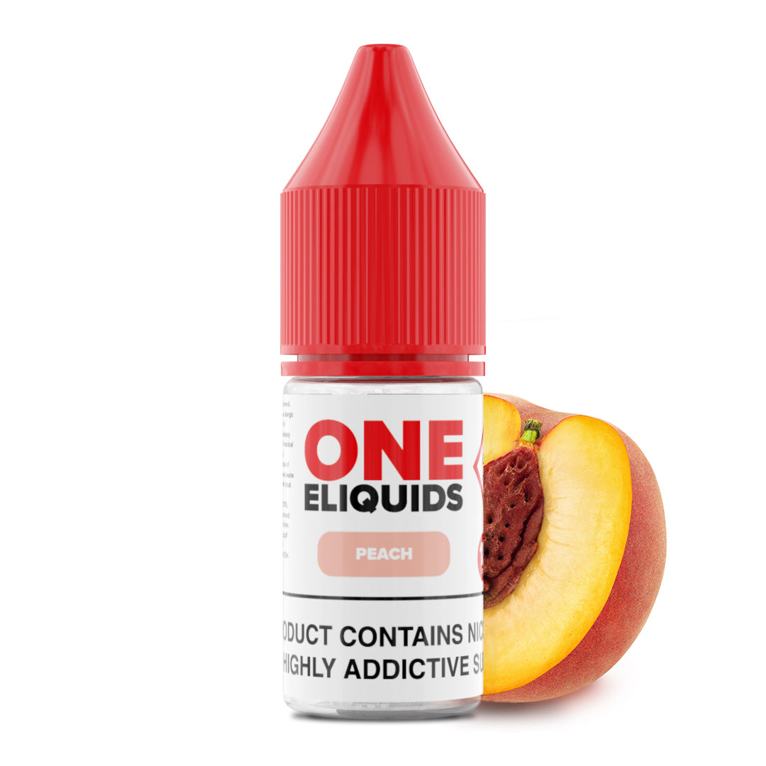 One ELiquids Peach 10ml Freebase E-Liquid