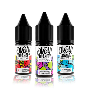 Group image of Okay Orange 10ml Nicotine Salt E-Liquid