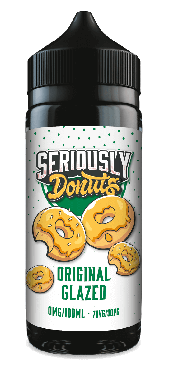 Doozy Vape Co Seriously Donuts Original Glazed 100ml Shortfill E-Liquid