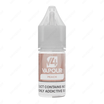 V4 Vapour Peach 0mg Freebase 10ml E-Liquid