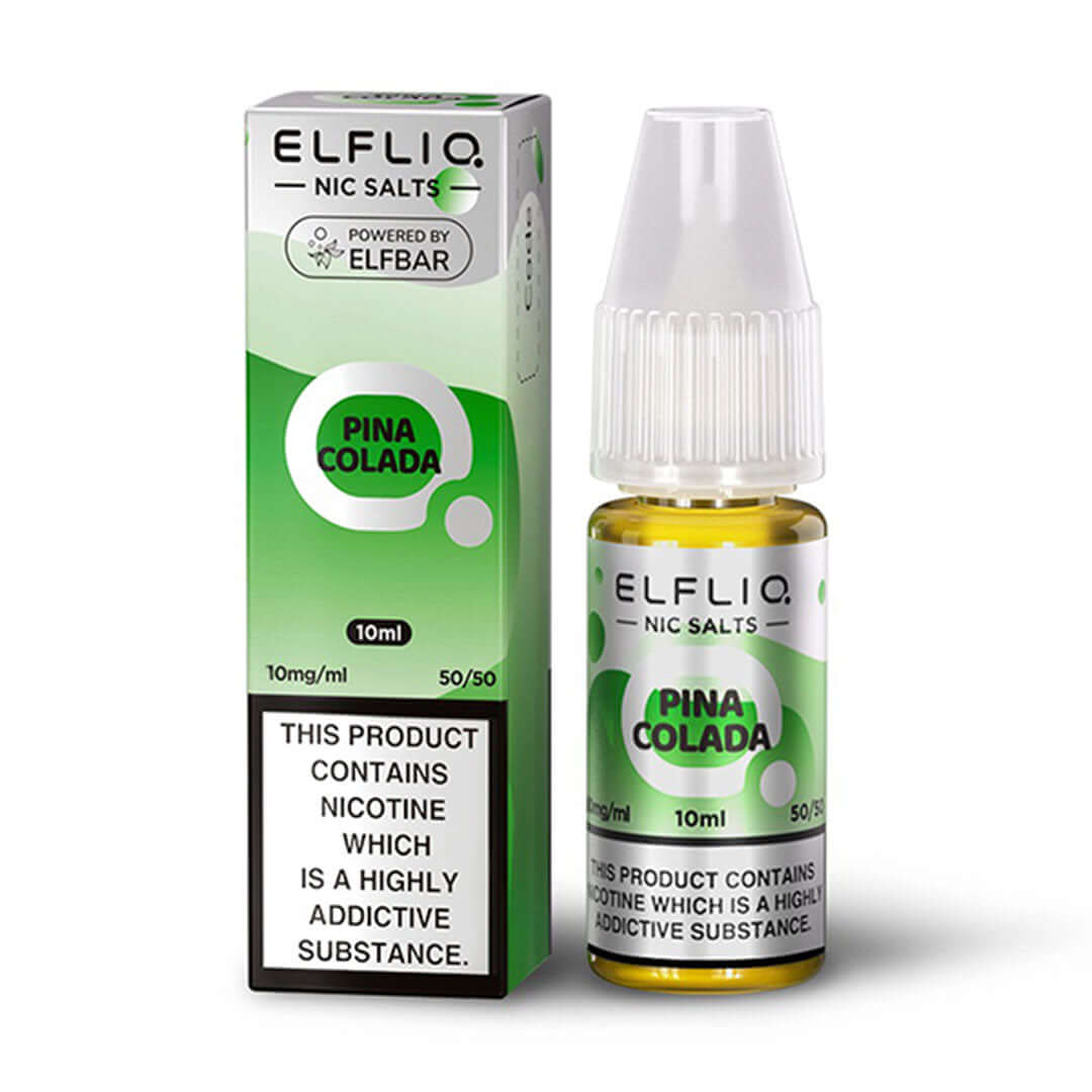 Elf Bar Elfliq Pina Colada 10mg Nicotine Salt E-Liquid
