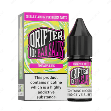 Drifter Bar Salts Pineapple Ice 10mg Nicotine Salt E-Liquid