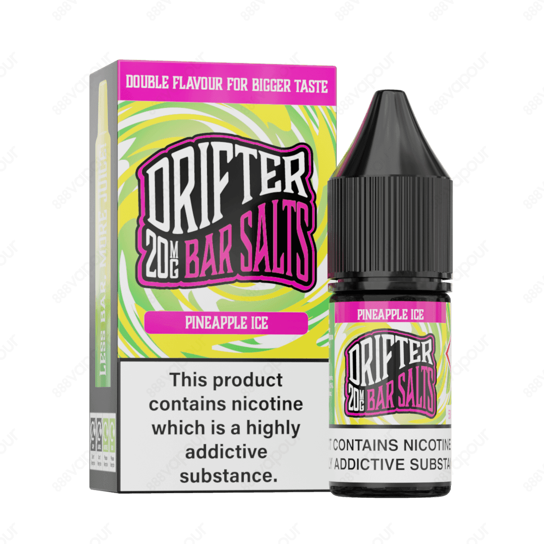 Drifter Bar Salts Pineapple Ice 20mg Nicotine Salt E-Liquid