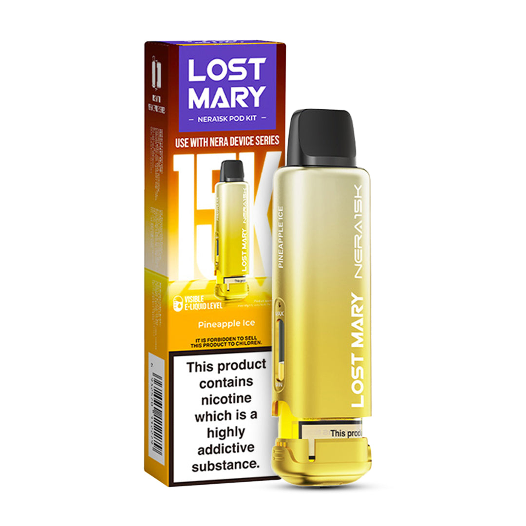 Pineapple Ice Lost Mary Nera Replacement Pods for Nera 30K Fullview Pod Kit