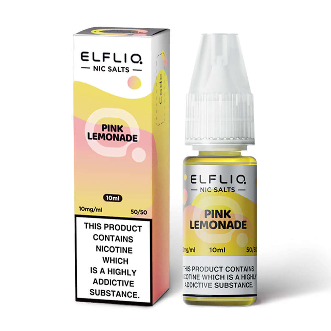 Elf Bar Elfliq Pink Lemonade 10mg Nicotine Salt E-Liquid