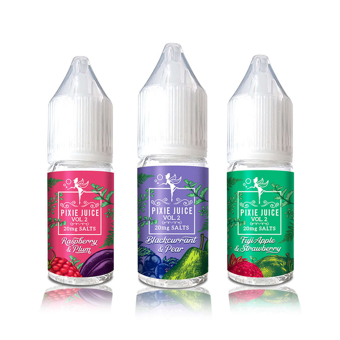 Group image of Pixie Juice 10ml Nicotine Salt E-Liquid