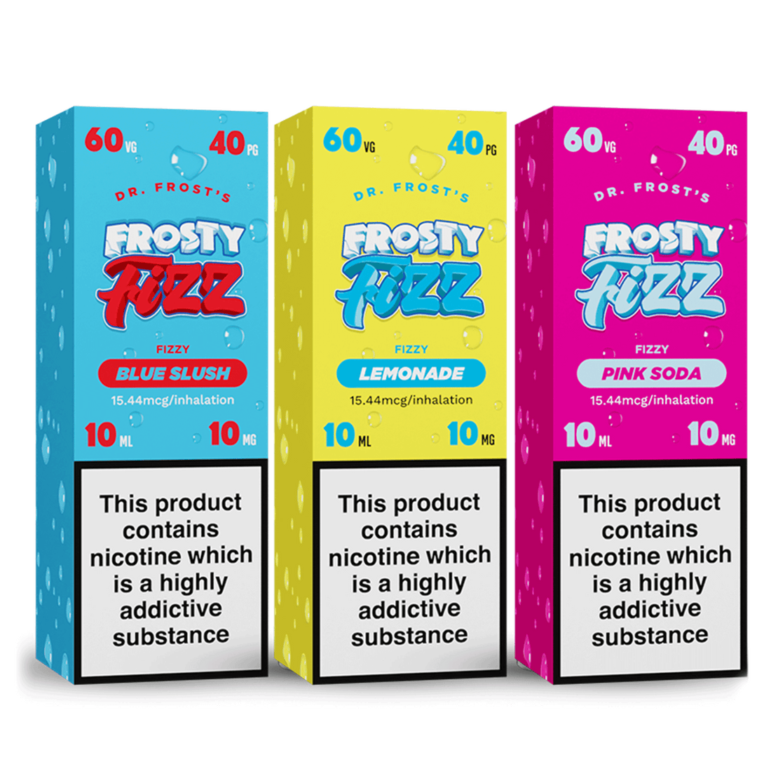 Group image of Dr Frost Frosty Fizz Nicotine Salt E-Liquid