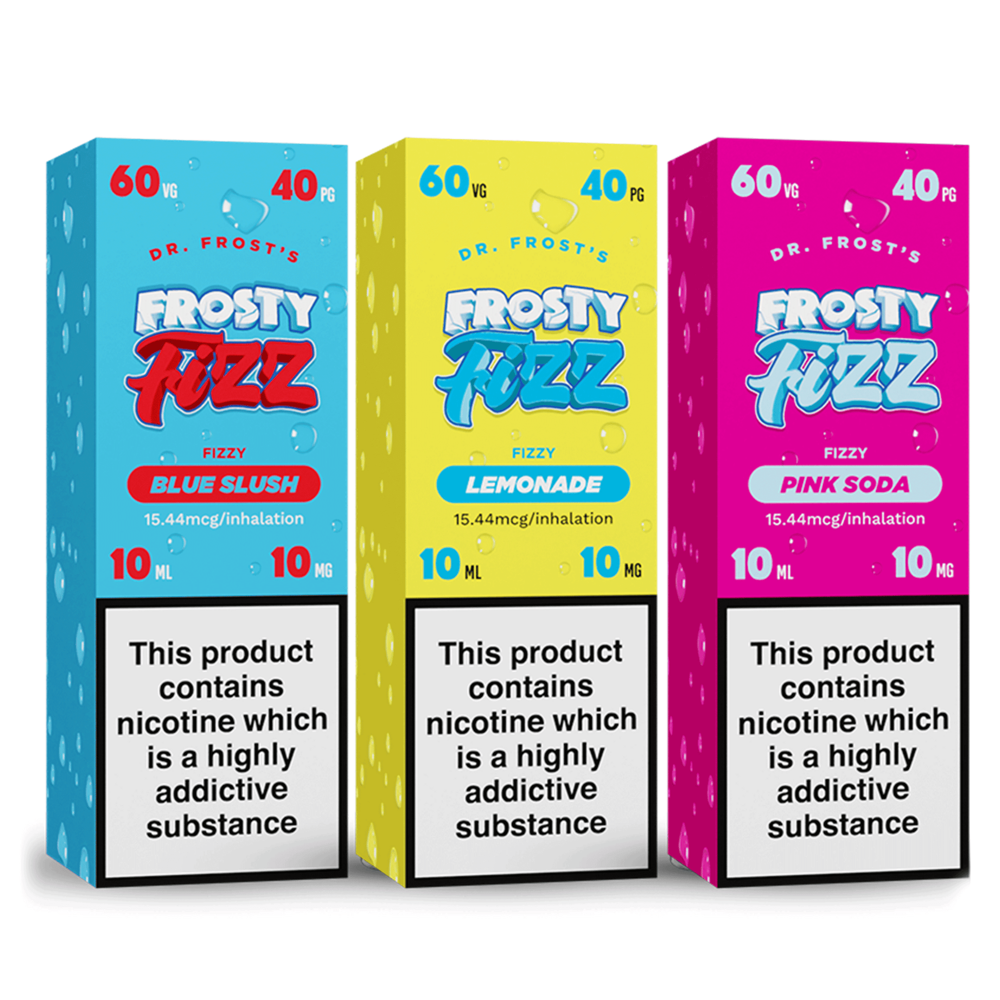 Group image of Dr Frost Frosty Fizz Nicotine Salt E-Liquid