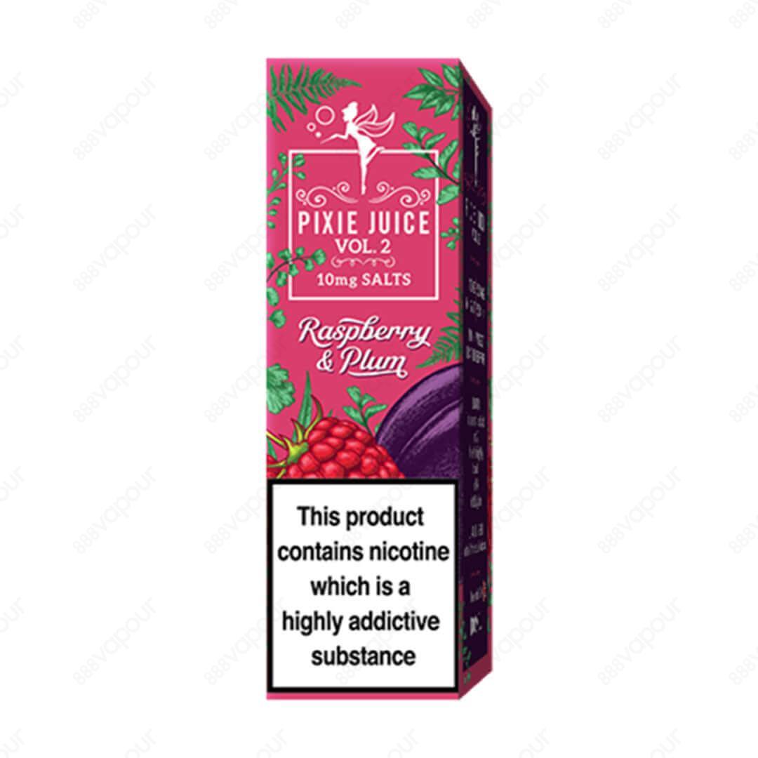 Pixie Juice Raspberry and Plum 10mg Nicotine Salt E-Liquid