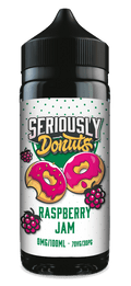 Doozy Vape Co Seriously Donuts Raspberry Jam 100ml Shortfill E-Liquid