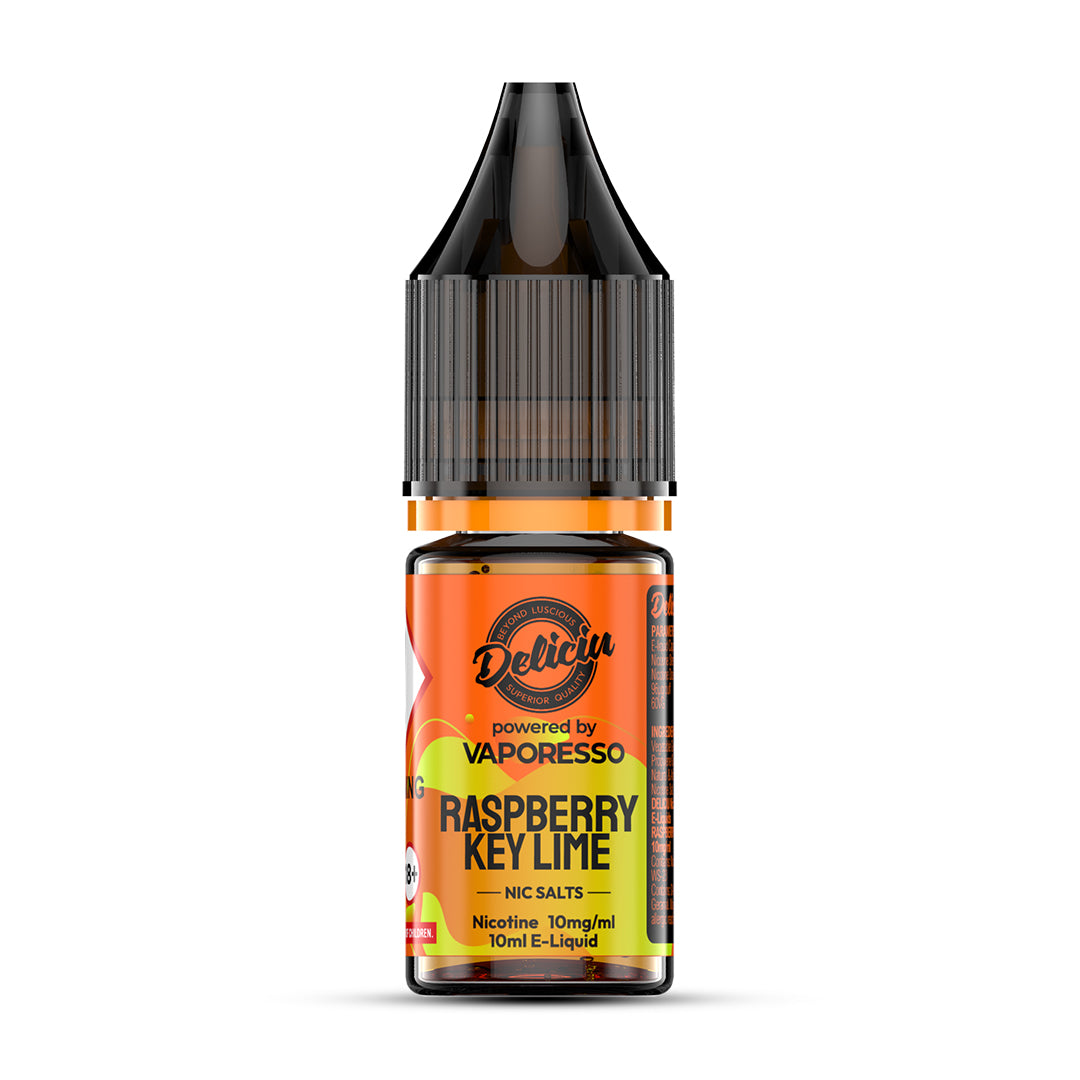 Raspberry Key Lime Vaporesso Deliciu 20mg Nicotine Salt E-Liquid