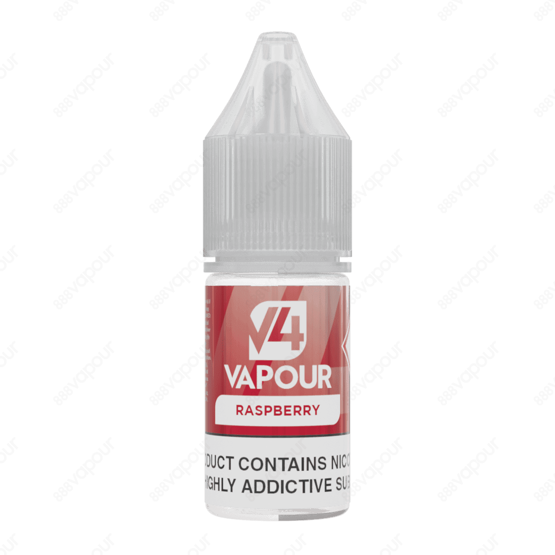 V4 Vapour Raspberry 0mg Freebase 10ml E-Liquid