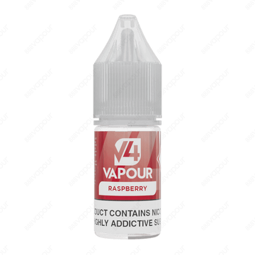 V4 Vapour Raspberry 0mg Freebase 10ml E-Liquid