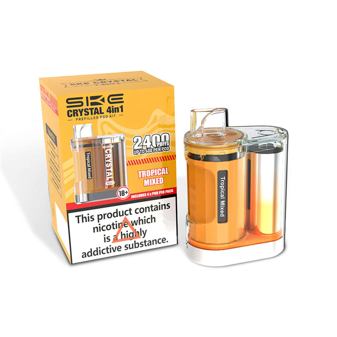 Tropical Mixed SKE Crystal 4 in 1 Vape Kit