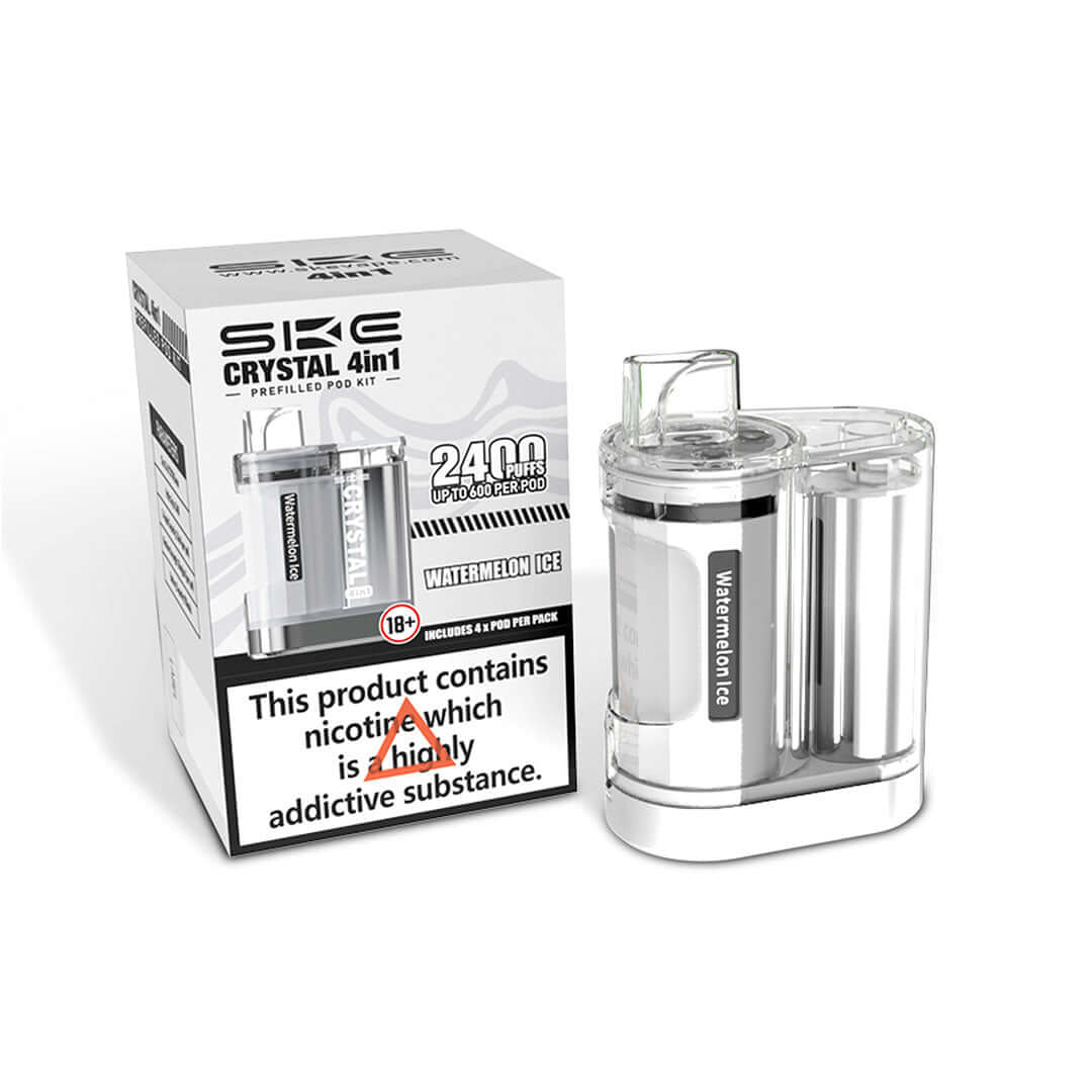 Watermelon Ice SKE Crystal 4 in 1 Vape Kit