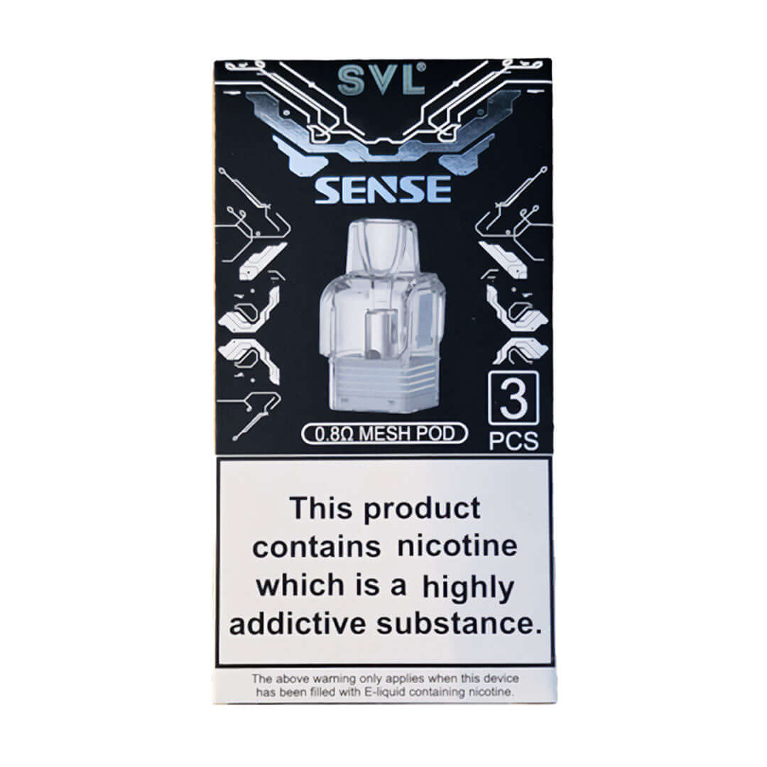 SVL Sense 0.8Ohm Mesh Replacement Pods