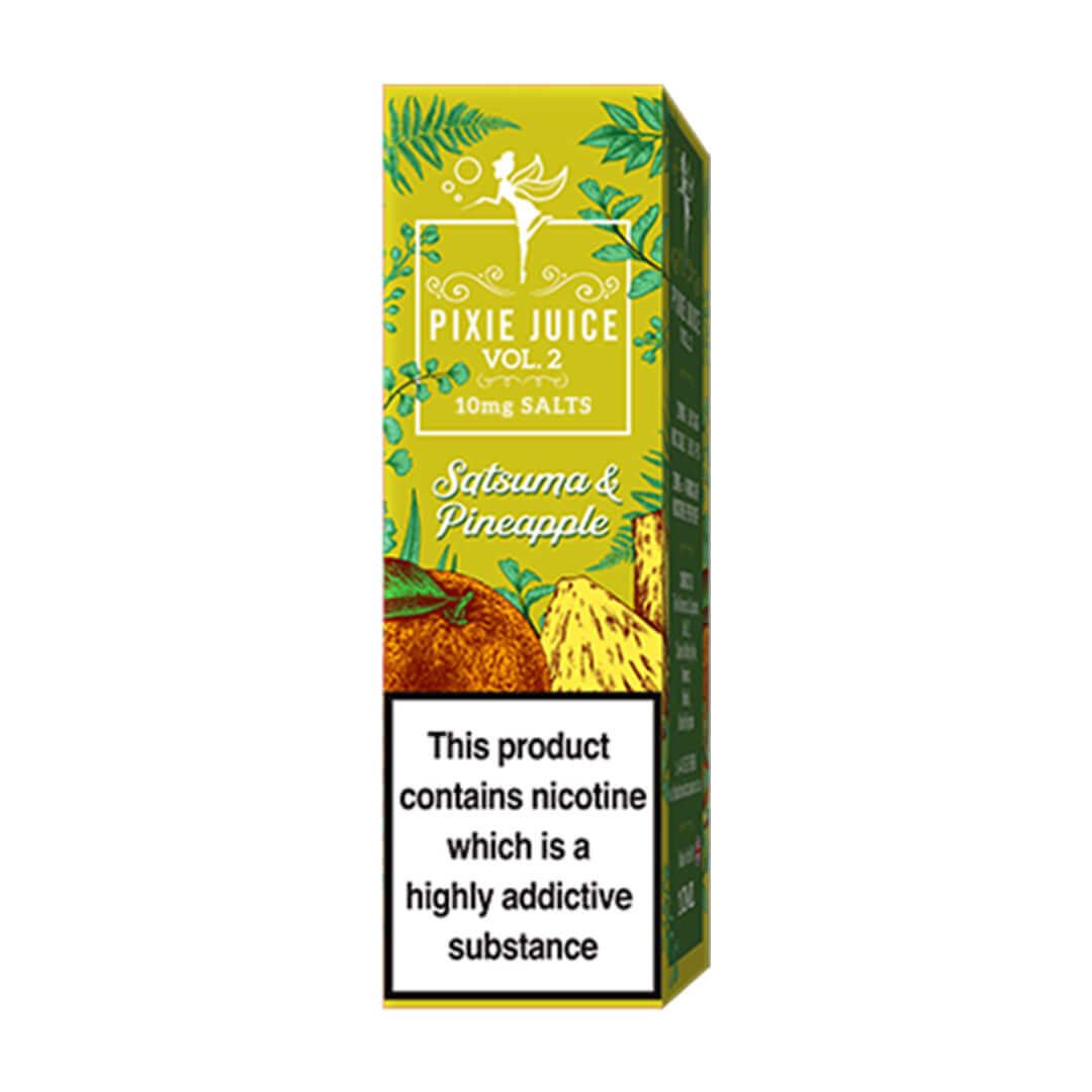 Pixie Juice Satsuma and Pineapple 10mg Nicotine Salt E-Liquid