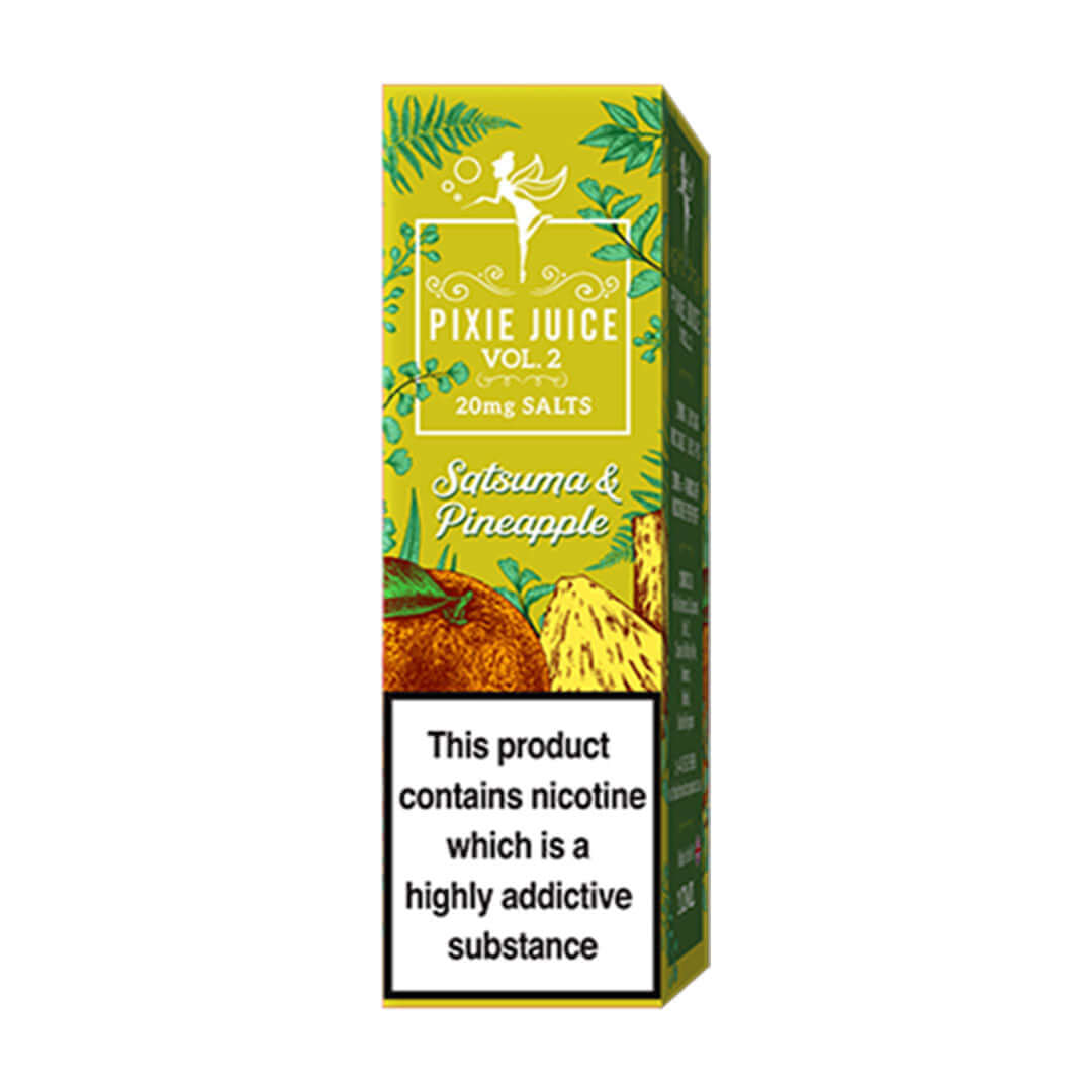 Pixie Juice Satsuma and Pineapple 20mg Nicotine Salt E-Liquid