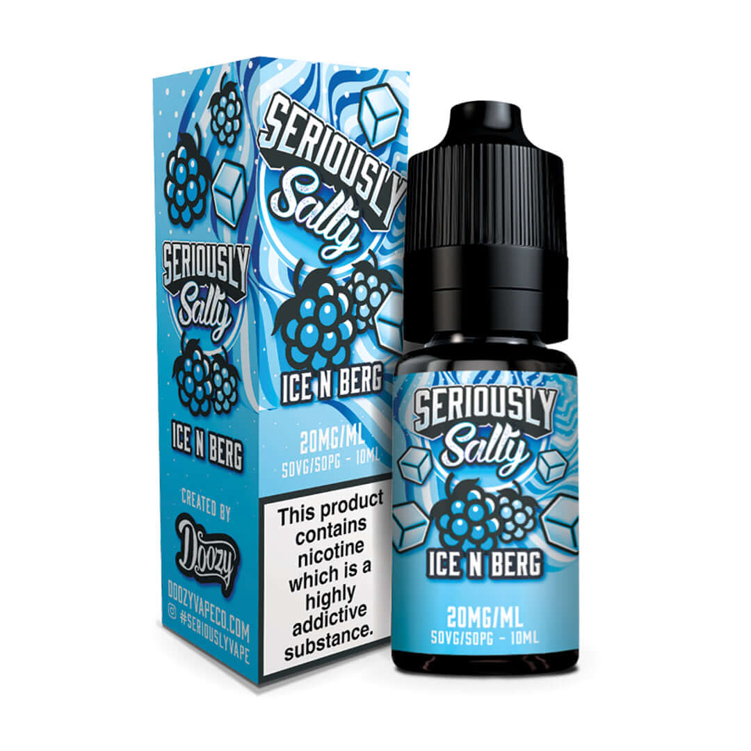 Doozy Vape Co Seriously Salty Ice N Berg Nicotine Salt E-Liquid