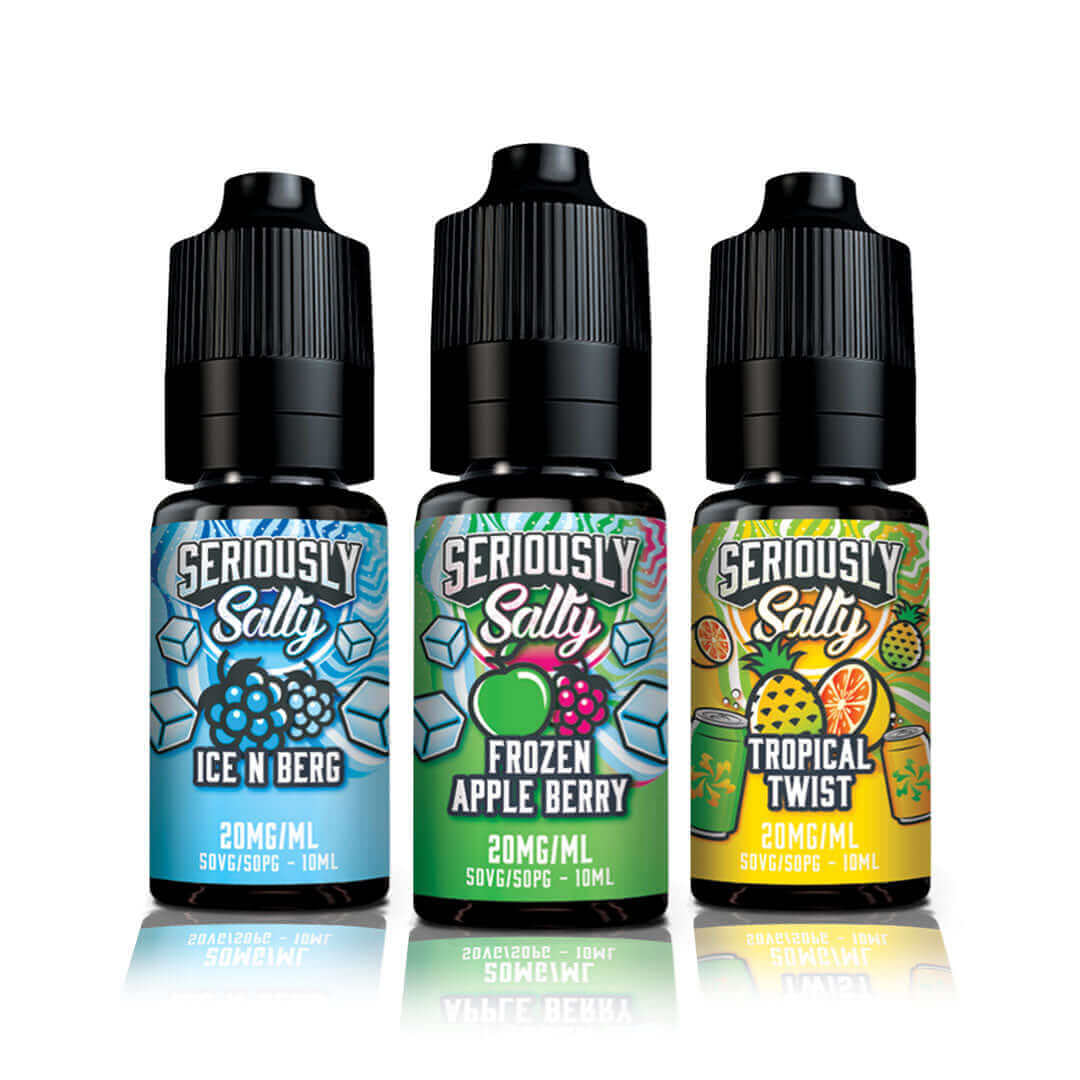 Group image of Doozy Vape Co Seriously Salty Nicotine Salt E-Liquid
