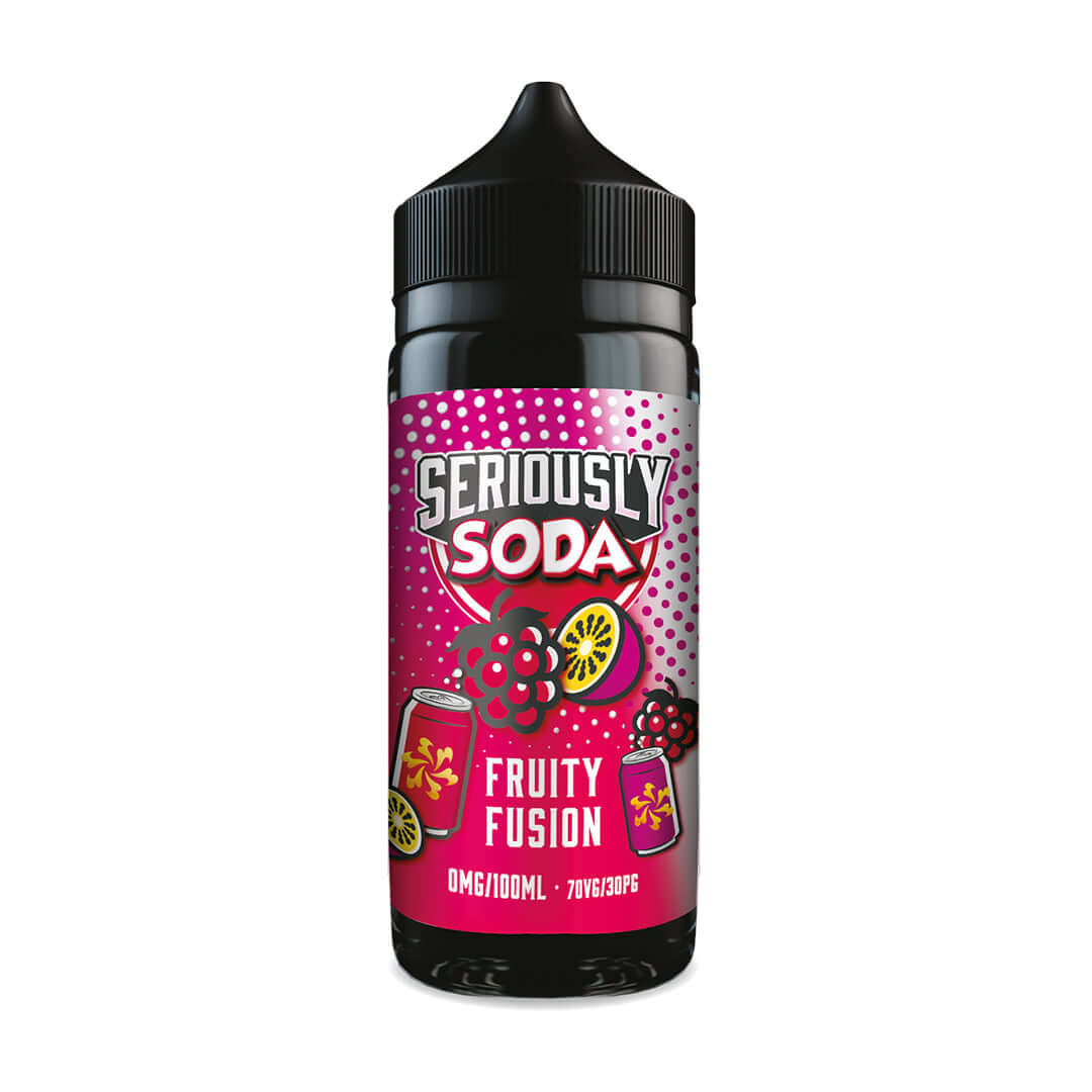 Doozy Vape Co Seriously Soda Fruity Fusion 100ml Shortfill E-Liquid